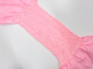 正絹　絞り　帯揚げ